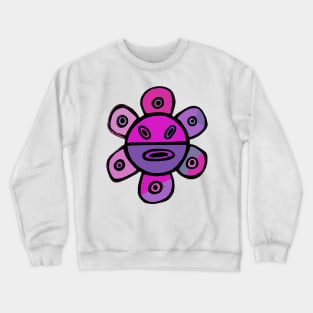 Taino Sun in Pink Crewneck Sweatshirt